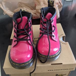 Pink Dr. Martens